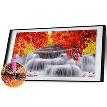 Load image into Gallery viewer, Maple Waterfall 100x50cm(canvas) full round drill diamond painting
