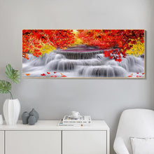 Load image into Gallery viewer, Maple Waterfall 100x50cm(canvas) full round drill diamond painting

