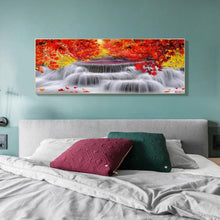 Load image into Gallery viewer, Maple Waterfall 100x50cm(canvas) full round drill diamond painting
