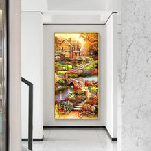 Load image into Gallery viewer, Idyllic 85x45cm(canvas) full round drill diamond painting
