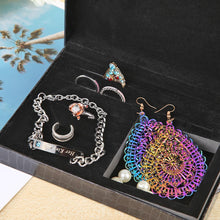 Load image into Gallery viewer, DIY Special-shaped Diamond Painting Night Bird Decorative Resin Jewelry Box
