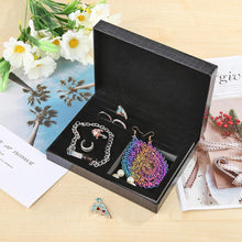 Load image into Gallery viewer, DIY Special-shaped Diamond Painting Night Bird Decorative Resin Jewelry Box

