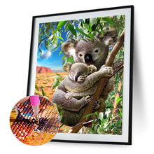 Load image into Gallery viewer, Cute Koala 30x40cm(canvas) full round drill diamond painting
