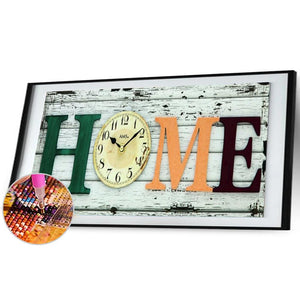 Letter 105x45cm(canvas) full round drill diamond painting