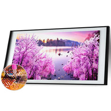 Load image into Gallery viewer, Seaside Plants 100x50cm(canvas) full round drill diamond painting
