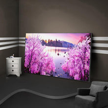 Load image into Gallery viewer, Seaside Plants 100x50cm(canvas) full round drill diamond painting
