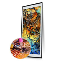 Load image into Gallery viewer, Abstract Design 45x85cm(canvas) full round drill diamond painting
