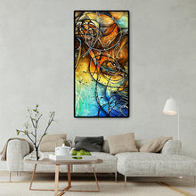 Load image into Gallery viewer, Abstract Design 45x85cm(canvas) full round drill diamond painting
