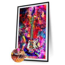 Load image into Gallery viewer, Guitar 45x85cm(canvas) full round drill diamond painting
