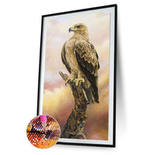 Load image into Gallery viewer, Animal Eagle 45x85cm(canvas) full round drill diamond painting
