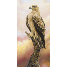 Load image into Gallery viewer, Animal Eagle 45x85cm(canvas) full round drill diamond painting
