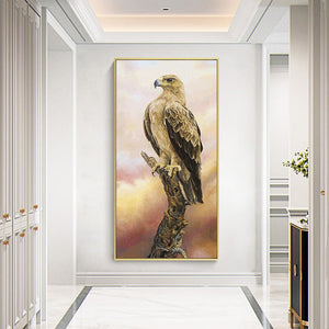 Animal Eagle 45x85cm(canvas) full round drill diamond painting