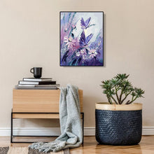 Load image into Gallery viewer, Purple Butterfly Flowers 30*40cm paint by numbers
