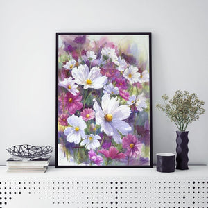 Blossom Flowers 30x40cm(canvas) full round drill diamond painting