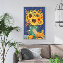 Load image into Gallery viewer, Sunflower 30x40cm(canvas) full round drill diamond painting
