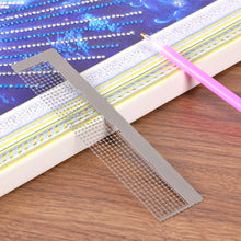 Load image into Gallery viewer, 408 Holes DIY Diamond Painting Tools Round Drill Ruler Cross Stitch Scale
