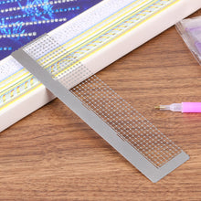 Load image into Gallery viewer, 408 Holes DIY Diamond Painting Tools Round Drill Ruler Cross Stitch Scale

