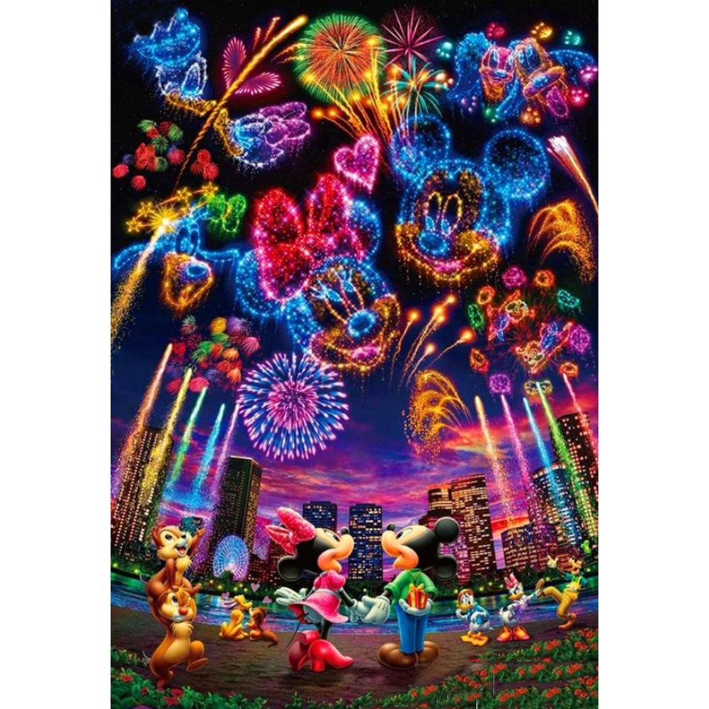 Cartoon Character Fireworks 40x50cm(canvas) full square drill diamond painting