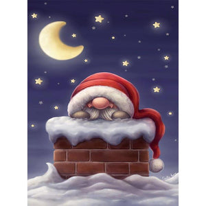 Santa Claus 30x40cm(canvas) full round drill diamond painting