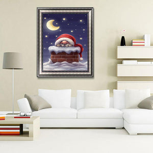 Santa Claus 30x40cm(canvas) full round drill diamond painting