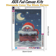 Load image into Gallery viewer, Santa Claus 30x40cm(canvas) full round drill diamond painting
