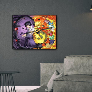 Anime for Kid L2198 45x30cm(canvas) full round drill diamond painting