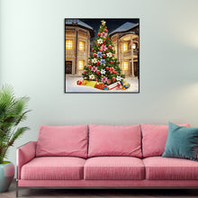 Load image into Gallery viewer, Christmas Tree Xmas 30x30cm(canvas) full round drill diamond painting
