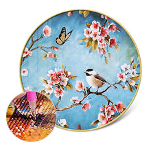 Load image into Gallery viewer, Branch Bird 40x40cm(canvas) full round drill diamond painting
