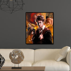 Fiction Character 30x40cm(canvas) full round drill diamond painting