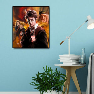 Fiction Character 30x40cm(canvas) full round drill diamond painting