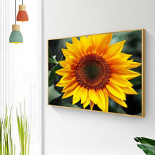 Load image into Gallery viewer, Positive Sunflower 40x30cm(canvas) full round drill diamond painting
