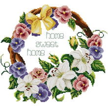Load image into Gallery viewer, 14CT Flower Series Cross Stitch Kits Embroidery Canvas Needlework 35*33CM

