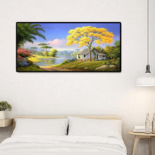 Load image into Gallery viewer, Village House 100x50cm(canvas) full round drill diamond painting
