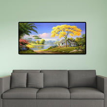 Load image into Gallery viewer, Village House 100x50cm(canvas) full round drill diamond painting
