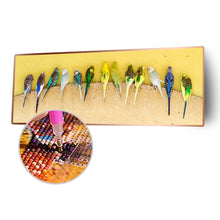 Load image into Gallery viewer, Bird 80x30cm(canvas) full round drill diamond painting
