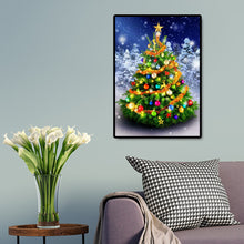 Load image into Gallery viewer, Christmas Tree 40x50cm(canvas) full square drill diamond painting
