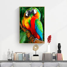 Load image into Gallery viewer, Colorful Parrots 30x40cm(canvas) full round drill diamond painting
