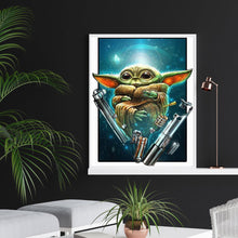 Load image into Gallery viewer, Yoda 30x40cm(canvas) full round drill diamond painting
