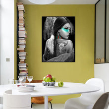 Load image into Gallery viewer, Beauty 30x40cm(canvas) full round drill diamond painting
