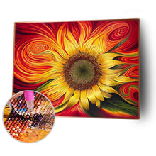 Load image into Gallery viewer, Enthusiastic Sunflower 50x40cm(canvas) full square drill diamond painting
