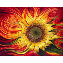 Load image into Gallery viewer, Enthusiastic Sunflower 50x40cm(canvas) full square drill diamond painting
