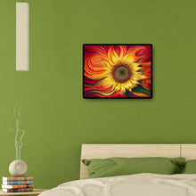 Load image into Gallery viewer, Enthusiastic Sunflower 50x40cm(canvas) full square drill diamond painting
