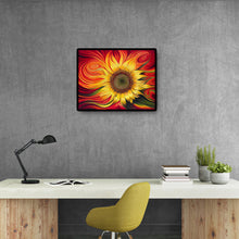 Load image into Gallery viewer, Enthusiastic Sunflower 50x40cm(canvas) full square drill diamond painting
