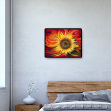 Load image into Gallery viewer, Enthusiastic Sunflower 50x40cm(canvas) full square drill diamond painting
