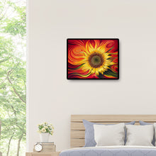 Load image into Gallery viewer, Enthusiastic Sunflower 50x40cm(canvas) full square drill diamond painting
