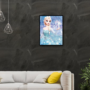 Snow Princess 40x50cm(canvas) full square drill diamond painting
