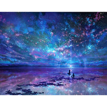 Load image into Gallery viewer, Starry Sky 40x50cm(canvas) full square drill diamond painting
