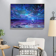 Load image into Gallery viewer, Starry Sky 40x50cm(canvas) full square drill diamond painting
