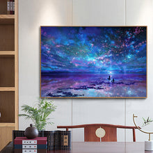 Load image into Gallery viewer, Starry Sky 40x50cm(canvas) full square drill diamond painting
