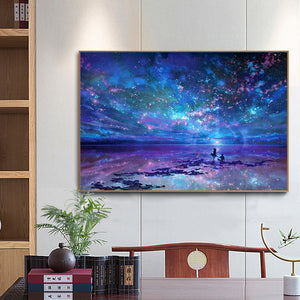 Starry Sky 40x50cm(canvas) full square drill diamond painting